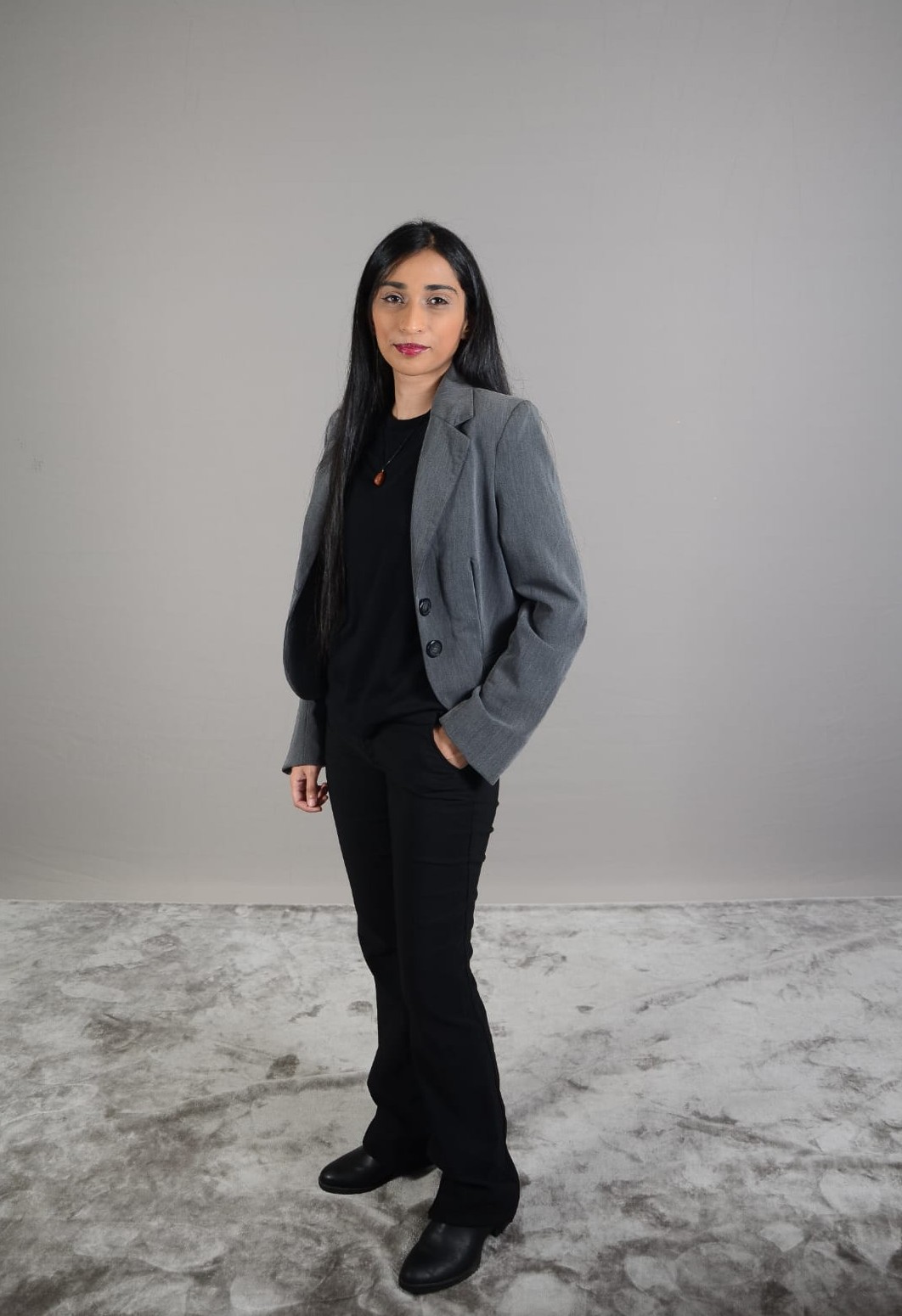 Naadirah Kagee speaking with a client